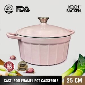 Enamel Cast Iron Casserole Pot