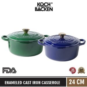 Enamel Cast Iron Casserole 24cm