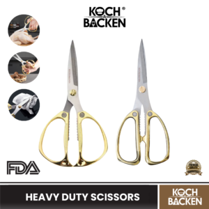 KOCH&BACKEN Multifunctional Stainless Heavy Duty Scissors - Gunting Dapur Tajam Serbaguna Anti Karat