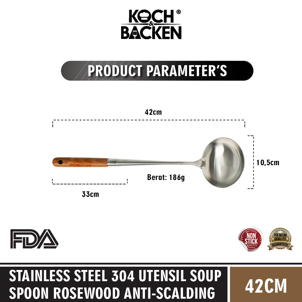 Soup Spoon Rosewood 42cm_2