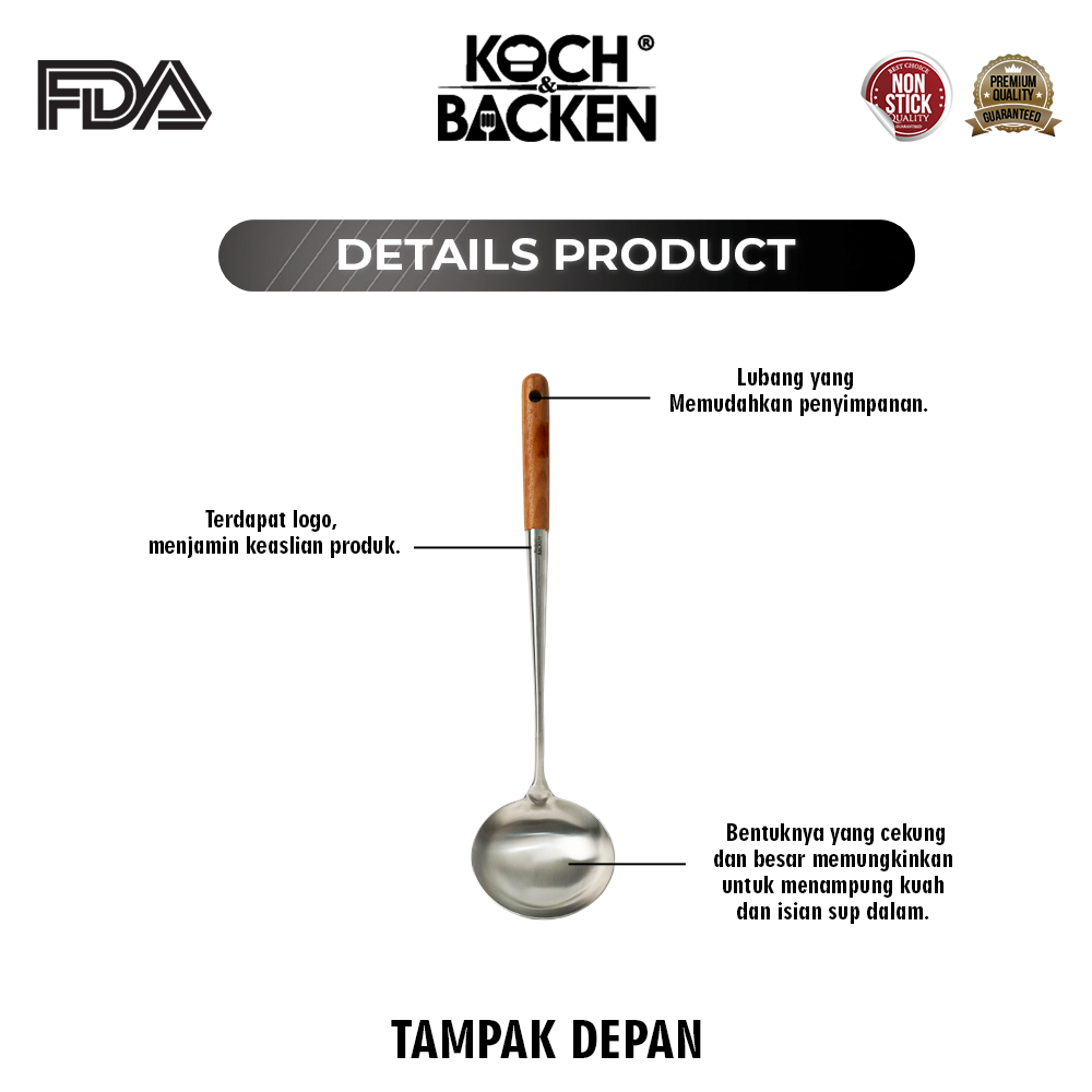 Soup Spoon Rosewood 42cm_3