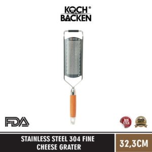 KOCH&BACKEN Stainless Steel 304 Fine cheese grater - Parutan Sayur Buah Keju Parutan Tipis